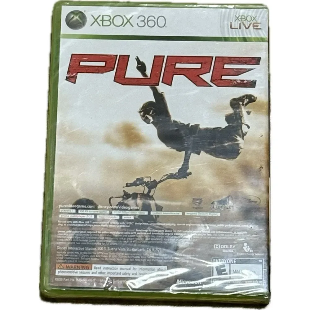 LEGO Batman / Pure Xbox 360 Two‎ Game Combo Sealed